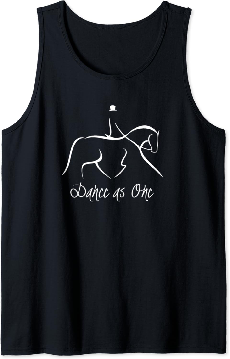 Dance As One Dressage Horse Riding Tank Top Amazon.co.uk Fashion